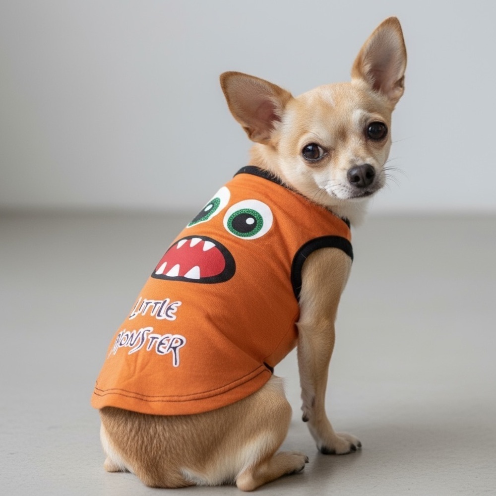 Halloween Lil Monster Dog Shirt